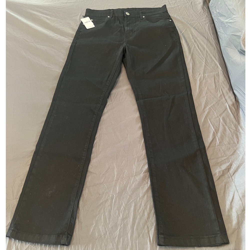 JMOJO Britain Premium Collection Black Straight Leg Denim Jeans Size 32